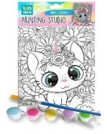 Zestaw do malowania Canvas kotek STnux