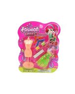 Zestaw krawiecki dla lalek z sukienką 8el