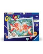 CreArt dla dzieci: Romantyczne rybki z brokatem