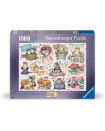 Puzzle 1000 Kalendarz Szalonych Kotów