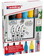 Marker do efektów na flipchartach 6 kolorów