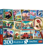 Puzzle 300 EasyPiece - Znaczki pocztowe TREFL