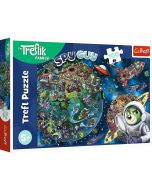 Puzzle 100 Wspaniała Rodzina Treflików TREFL