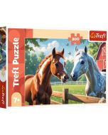 Puzzle 200 Konie na polanieTREFL
