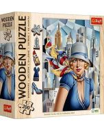 Puzzle drewniane 200 Lato w Mieście TREFL