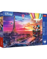 Puzzle 1000 Mickey i Minnie w Paryżu TREFL