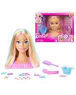 Barbie. Głowa do stylizacji Blond włosy JFG81