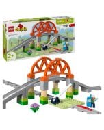 LEGO(R) DUPLO 10426 (2szt) Most i tory kolejowe