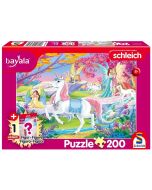 Puzzle 200 Magiczna kraina + figurka G3