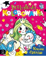 Brokatowa kolorowanka. Kraina czarów