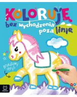 Koloruję bez wychodzenia poza linię. Brokatowy...