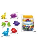 Gra Montessori: Dinozaury cyferki 10szt