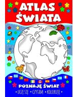 Atlas świata. Poznaję świat. Uczę się, czytam, kol