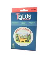 Drewniany rozkładany teatrzyk 3D - Brontozaur