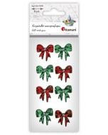 Kryształki samoprzylepne Kokardki 8szt