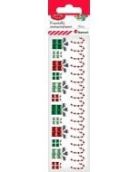 Kryształki samoprzylepne Prezenty i laski 29szt