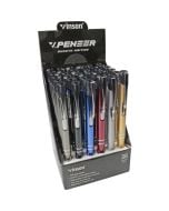 Długopis automat. Pioneer niebieski (36szt)