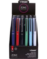 Długopis automat. Zero Z3 niebieski (36szt)