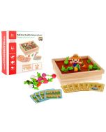 Memory drewniane Ogódek warzywny