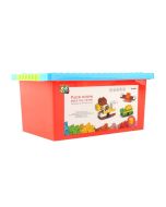 Klocki budowlane w skrzyni mix