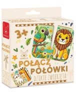 Połącz połówki Dzikie Zwierzęta