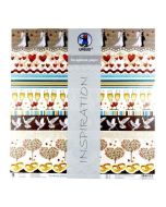 Papier do scrapbookingu ślubne 3 5arkuszy