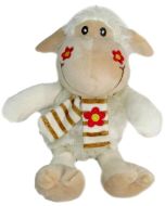 Owieczka Baranek brązowa 25cm