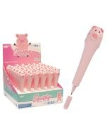 Długopis żelowy 0,5mm Squishy Świnka (36szt)