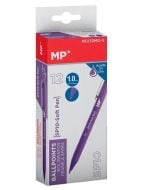 Długopis olejowy 1,0mm fioletowy (12szt)