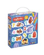 CzuCzu Puzzle do pary Cyferki 3+