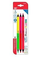 Kredki dwukolorowe 5 kolorów 3szt