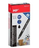 Marker permanentny 0,4mm do CD/DVD czarny (12szt)
