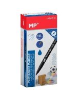 Marker permanentny 1,0mm do CD/DVD niebies (12szt)