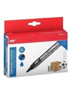 Marker permanentny 2,0/3,0mm niebieski (12szt)