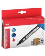 Marker permanentny 2,0/3,0mm czerwony (12szt)