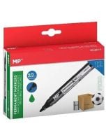 Marker permanentny 2,0/3,0mm zielony (12szt)