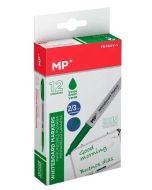 Marker do tablic 2,0/3,0mm zielony (12szt)