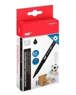 Marker permanentny do CD/DVD czarny (12szt)