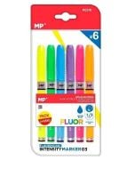 Marker fluorescencyjny 1,0/3,0mm 6szt