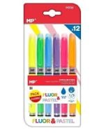 Marker fluorescencyjno-pastelowy 1,0/3,0mm 12szt