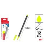 Cienkopis 0.4mm cytrynowy (12szt)