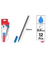 Cienkopis 0.4mm niebieski (12szt)