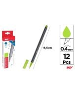 Cienkopis 0.4mm jasnozielony (12szt)