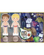 Zestaw XL magnetyczne ubieranie Chłopcy