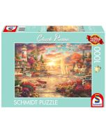 Puzzle PQ 1000 Chuck Pinson Poranek nad jezior G3