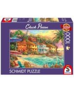 Puzzle PQ 1000 Chuck Pinson Życie na wyspie G3
