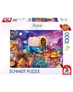 Puzzle PQ 1000 Jeff Haynie Biwak na Dzikim...