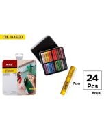 Pastele olejne 24 kolory