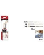 Pędzle do szablonów 3szt