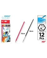 Kredki akwarelowe + pędzelek 12 kolorów